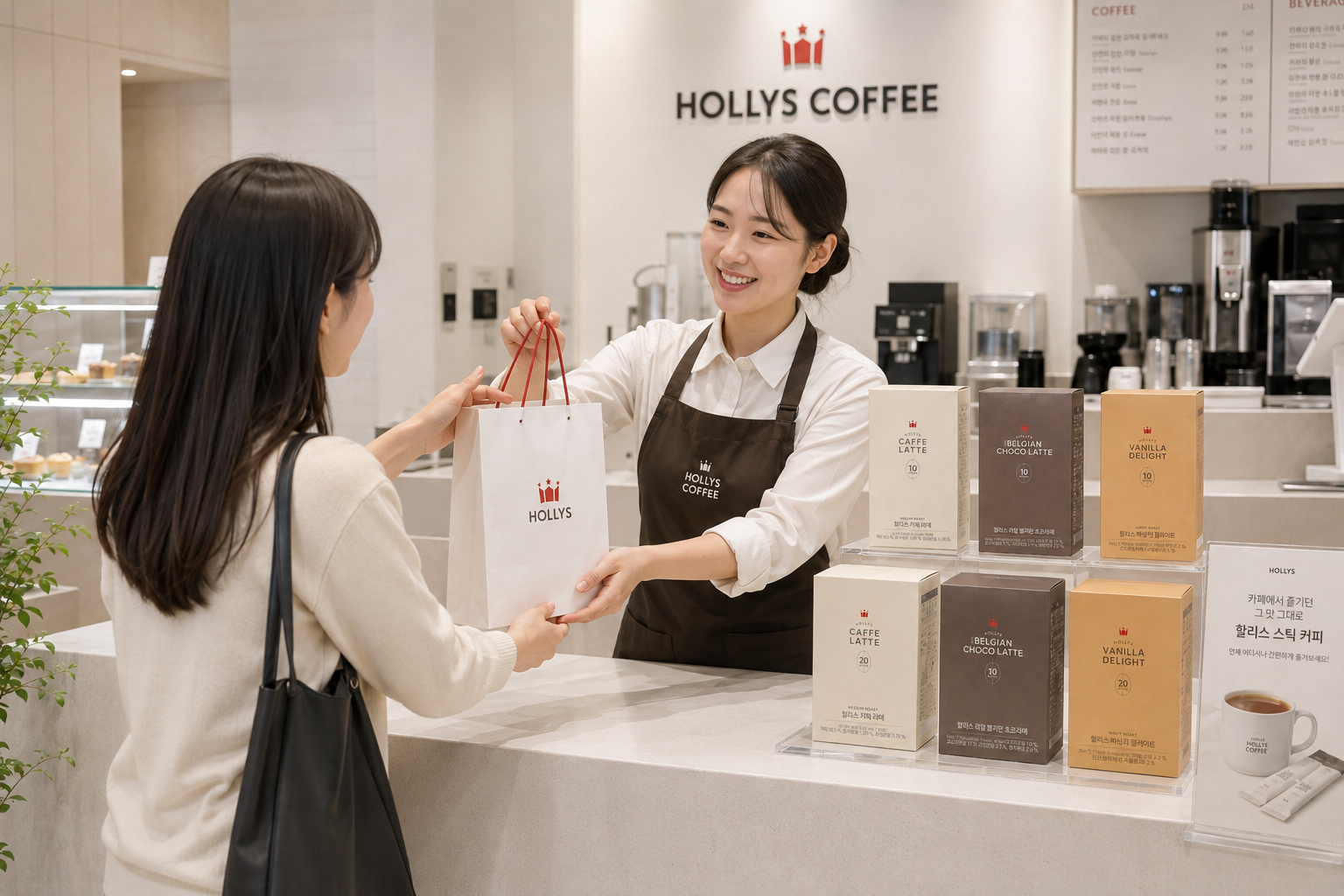 HOLLYS Stick Coffee Product Visual 05