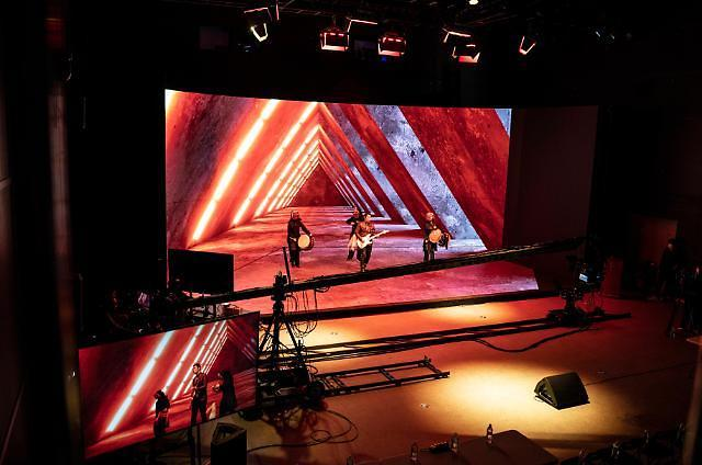 SKT LED월 기반 미디어 콘텐츠 제작소 ‘팀스튜디오’ [사진=SKT]