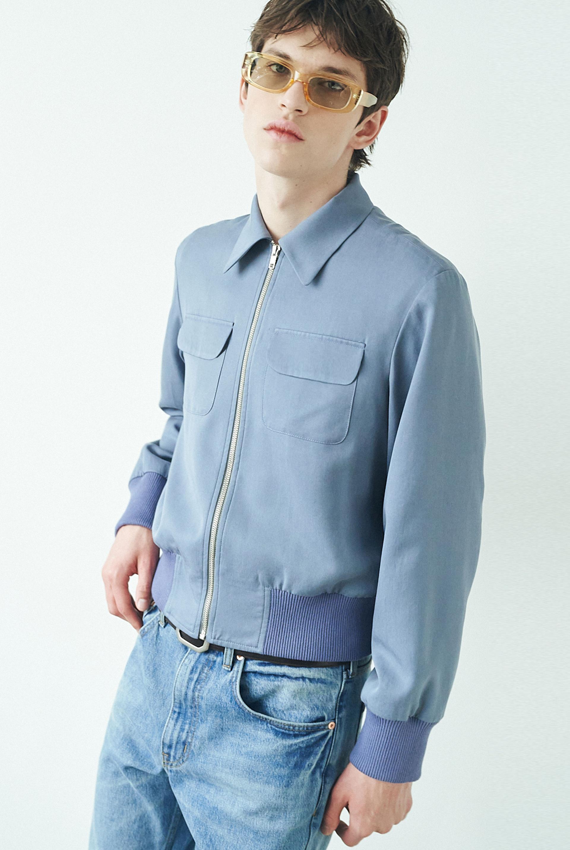 RICKY JACKET [PALE BLUE]