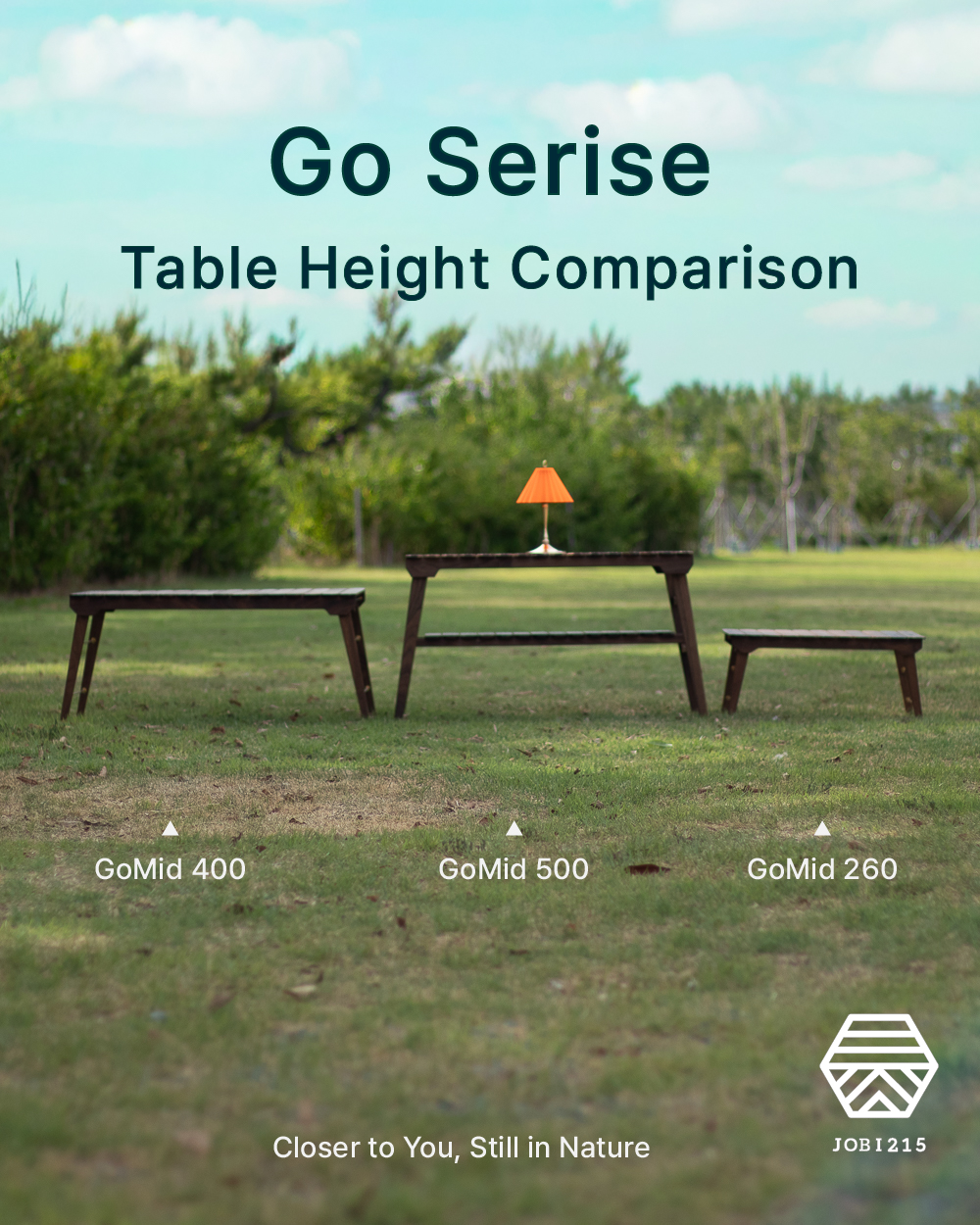 GoMid 500 Table - Walnut