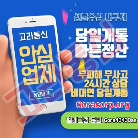 고라통신 네이버 구글에 정식 등록된 내구제업체