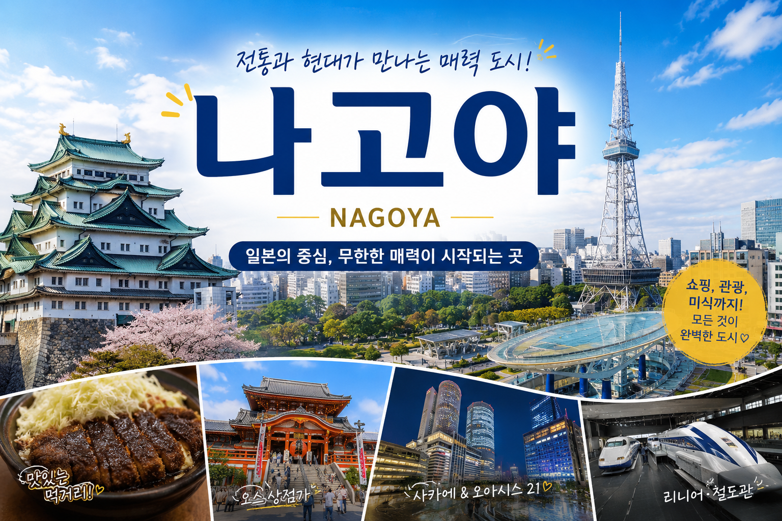 [나고야] 미에현 츠시 3색 명품 골프 여행_천연온천 힐링! 3일