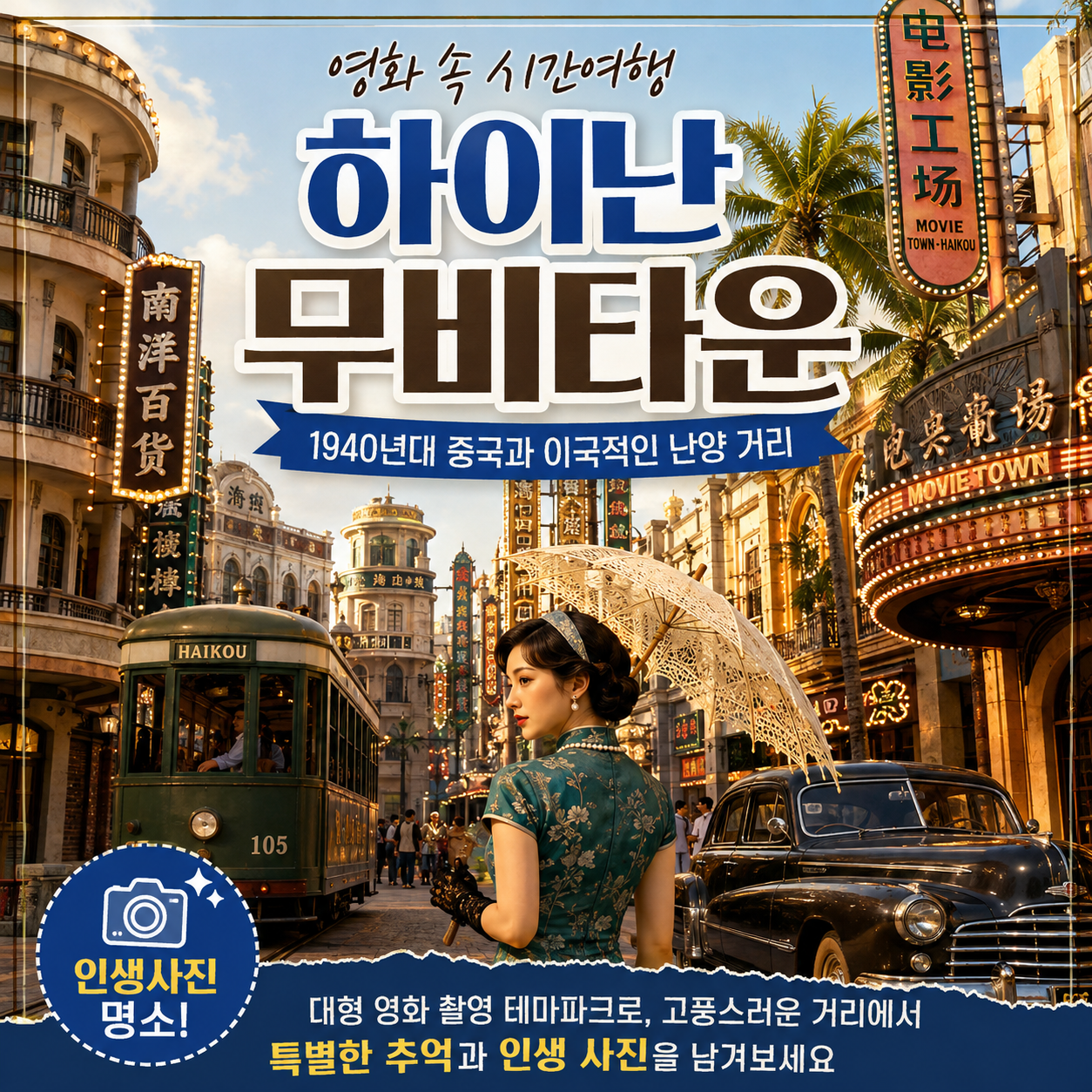 [PLATINUM GOLF] 하이난 미션힐스 3박4일 - 무비타운 입장권 1회 포함
