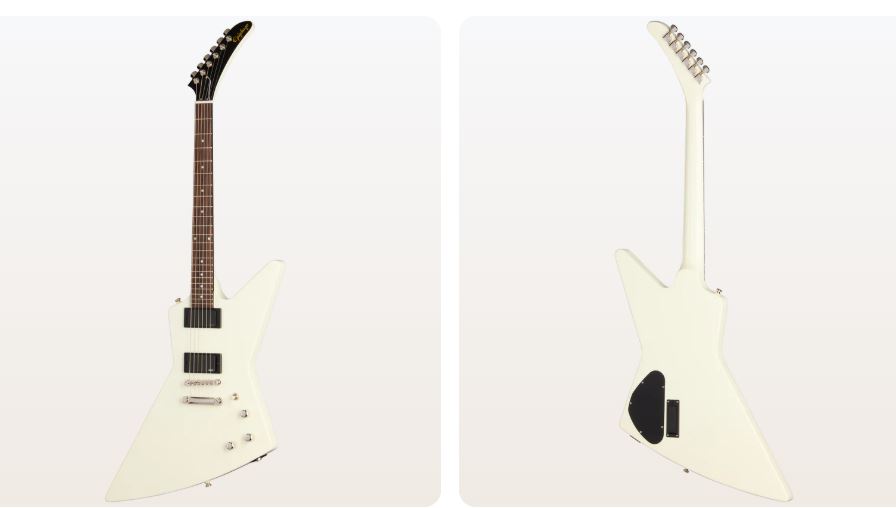Epiphone Explorer 80s EMG, Classic White 에피폰 익스플로어