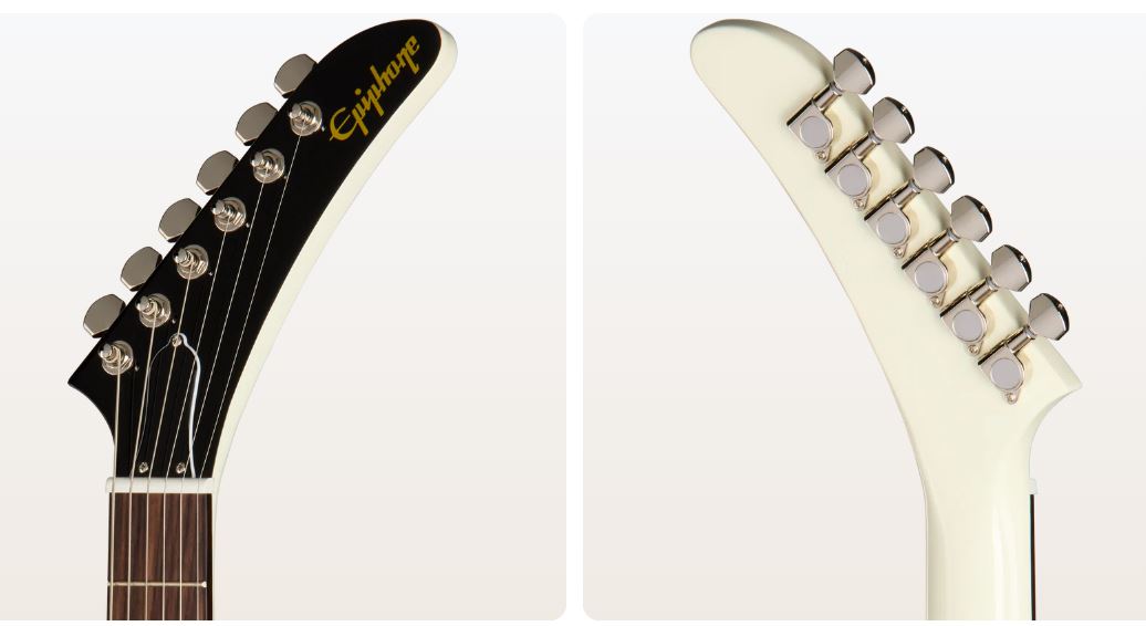 Epiphone Explorer 80s EMG, Classic White 에피폰 익스플로어
