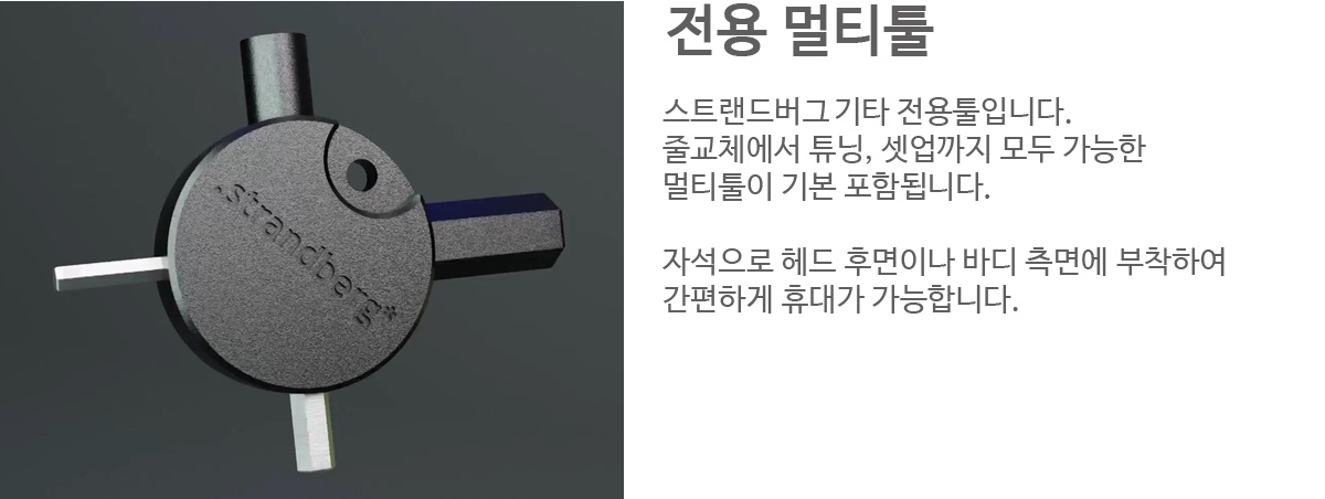 STRANDBERG - Boden Prog NX7 (차콜 블랙) 스트랜드버그 일렉기타