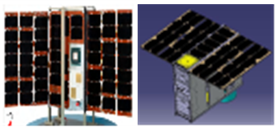 (왼쪽) 에트리셋, 세종4호. 우주항공청 제공