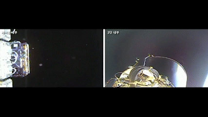 누리호가 4차 발사를 앞두고 발사전 사전점검(WDR)을 위해 나로우주센터 제2발사대에 기립해 있다. [사진=우주청]