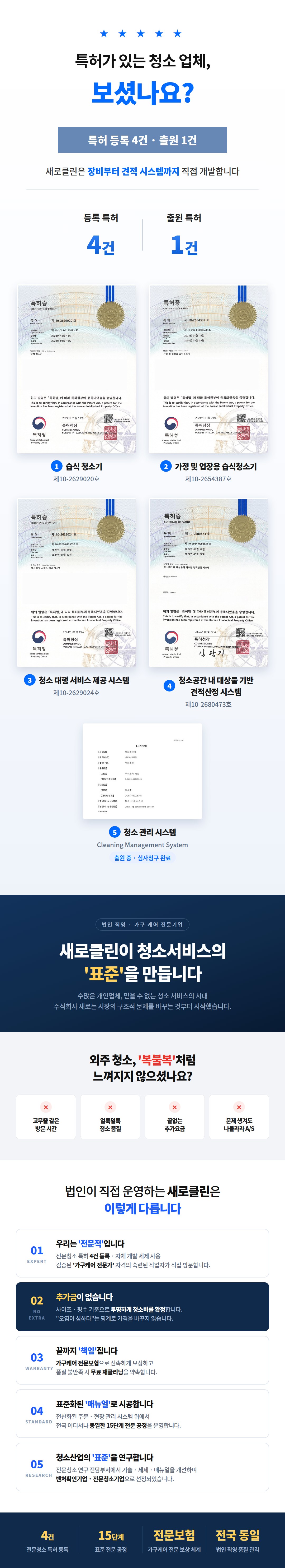 매트리스 청소 · 침대 건식/습식 세탁
