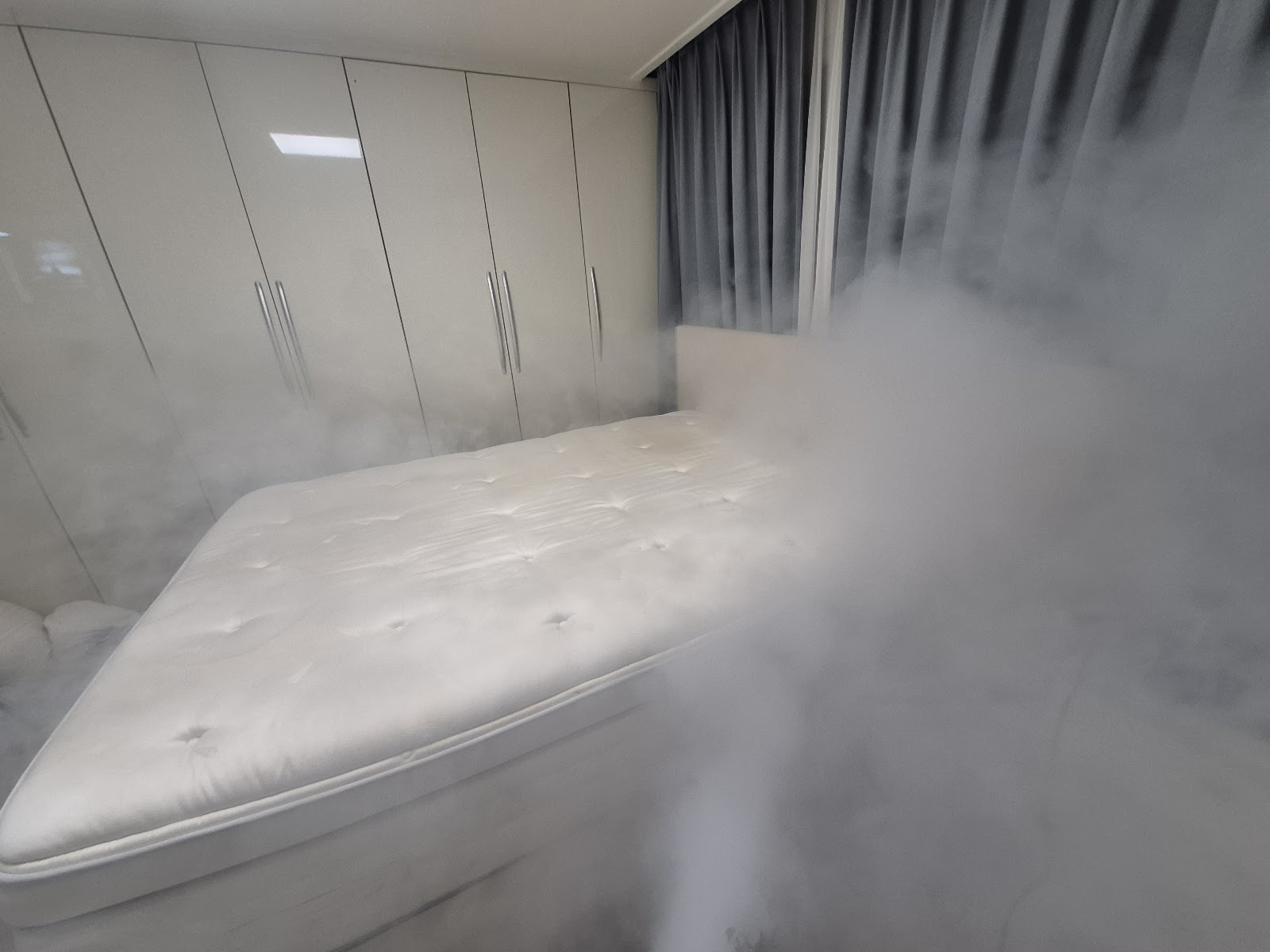 케어를 마친 좌면