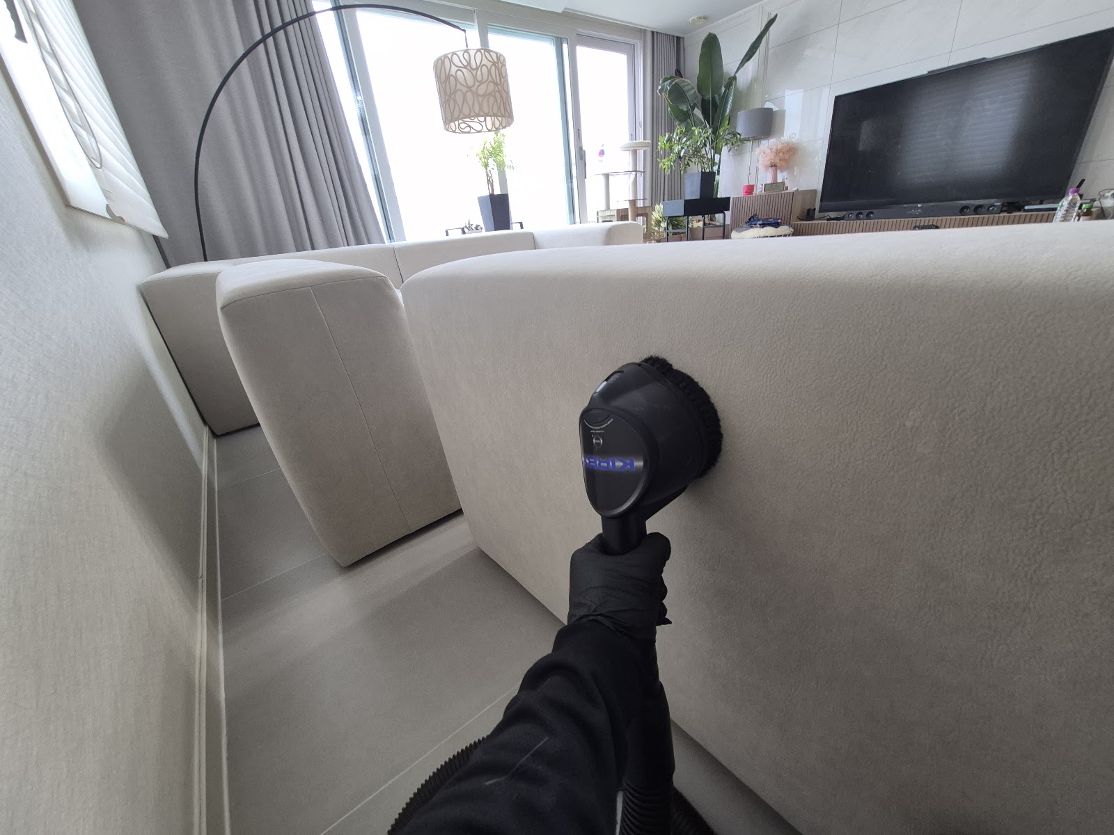 하남 패브릭소파 작업 사진 4