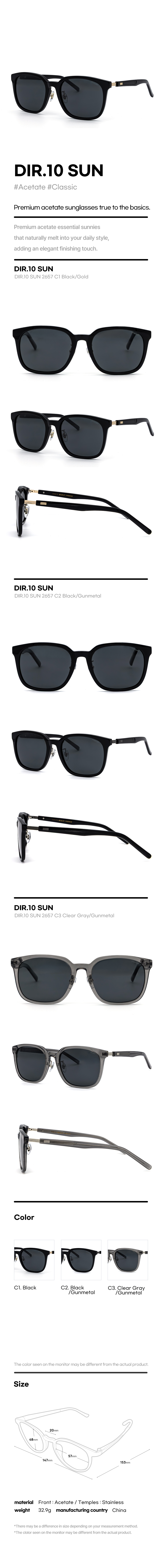 Director sunglasses 2454 (4Colors)