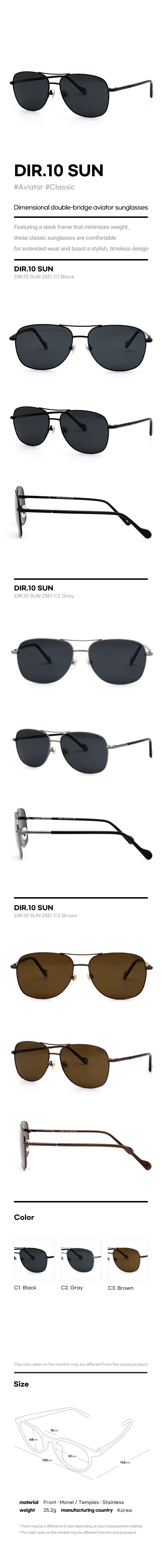 Director sunglasses 2454 (4Colors)