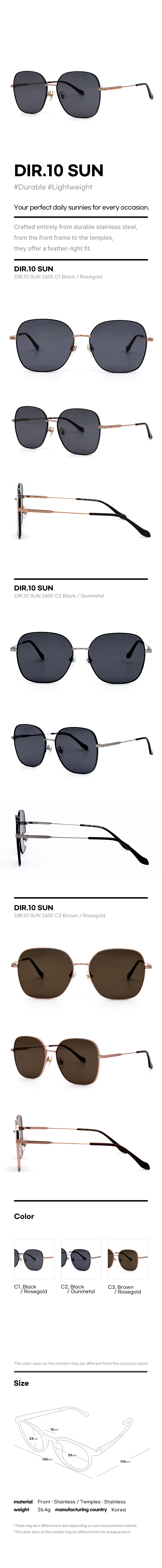 Director sunglasses 2454 (4Colors)