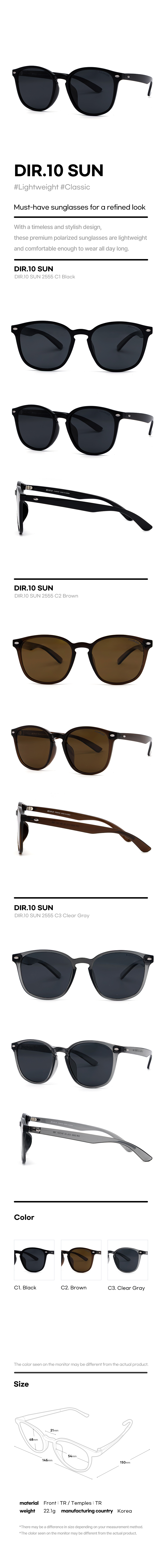 Director sunglasses 2454 (4Colors)