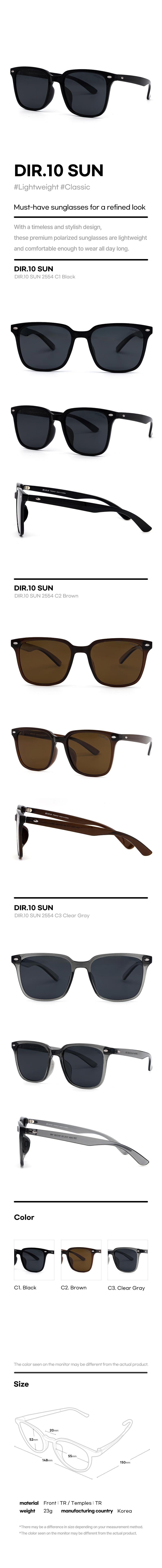 Director sunglasses 2454 (4Colors)
