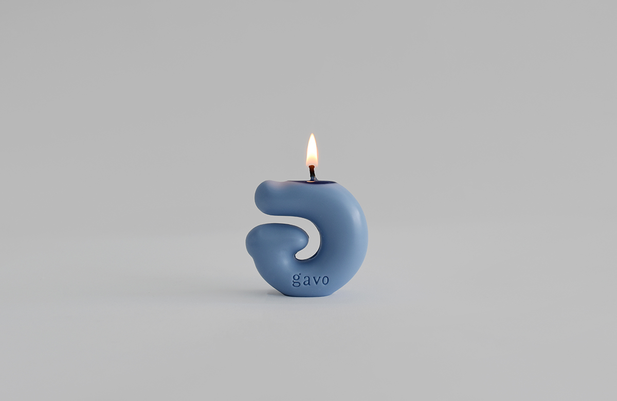 gavo Logo Candle