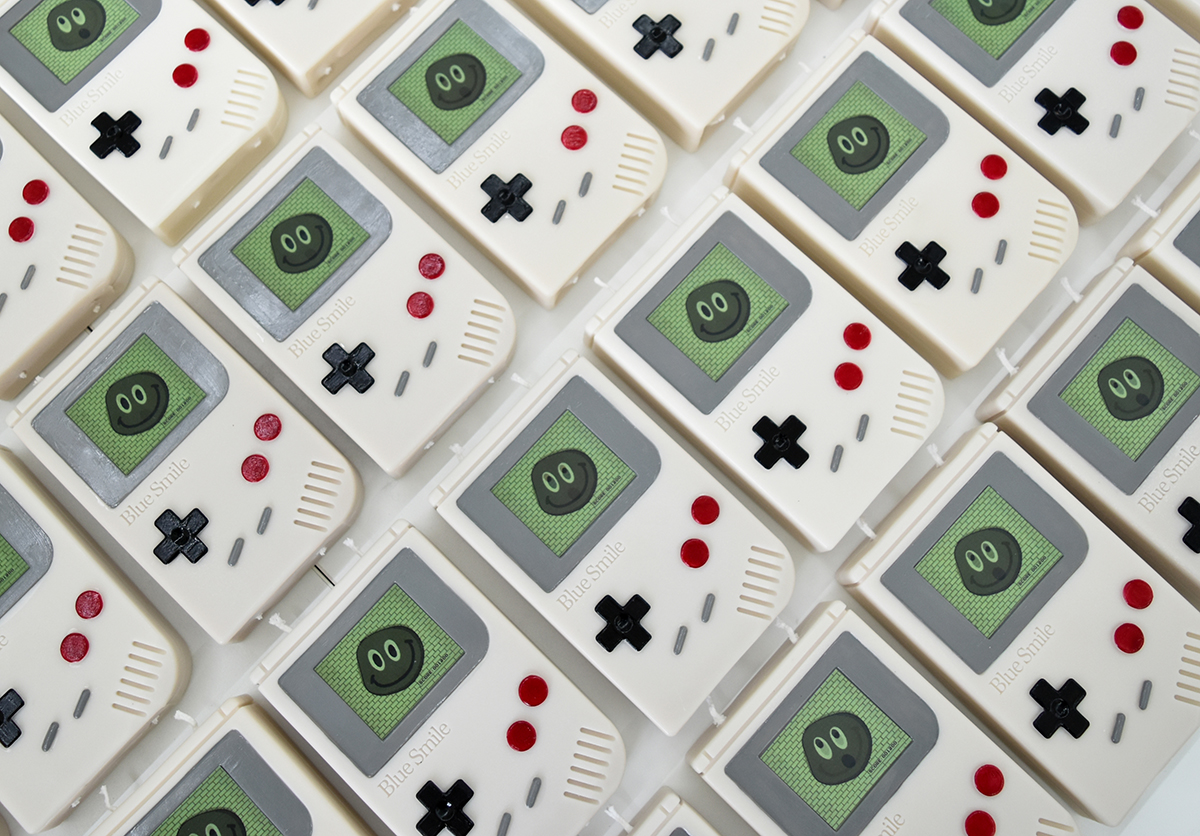 [블루스마일] Game Boy Candle