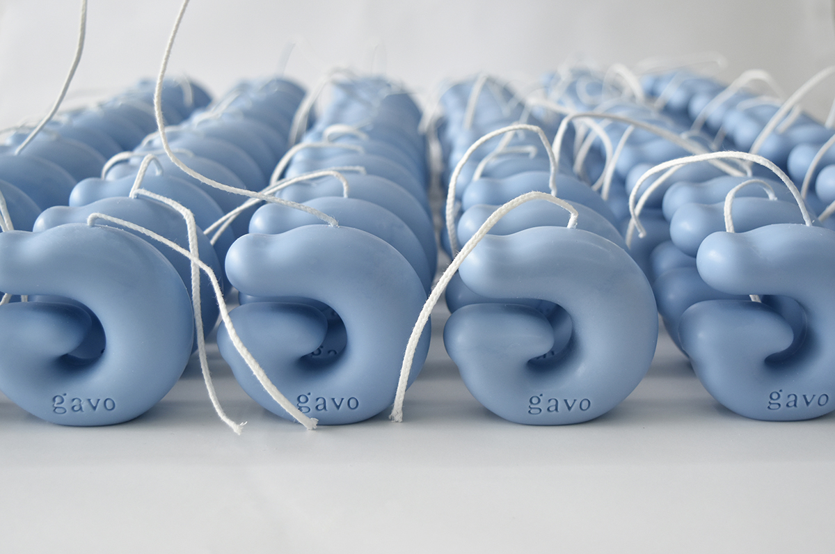 gavo Logo Candle