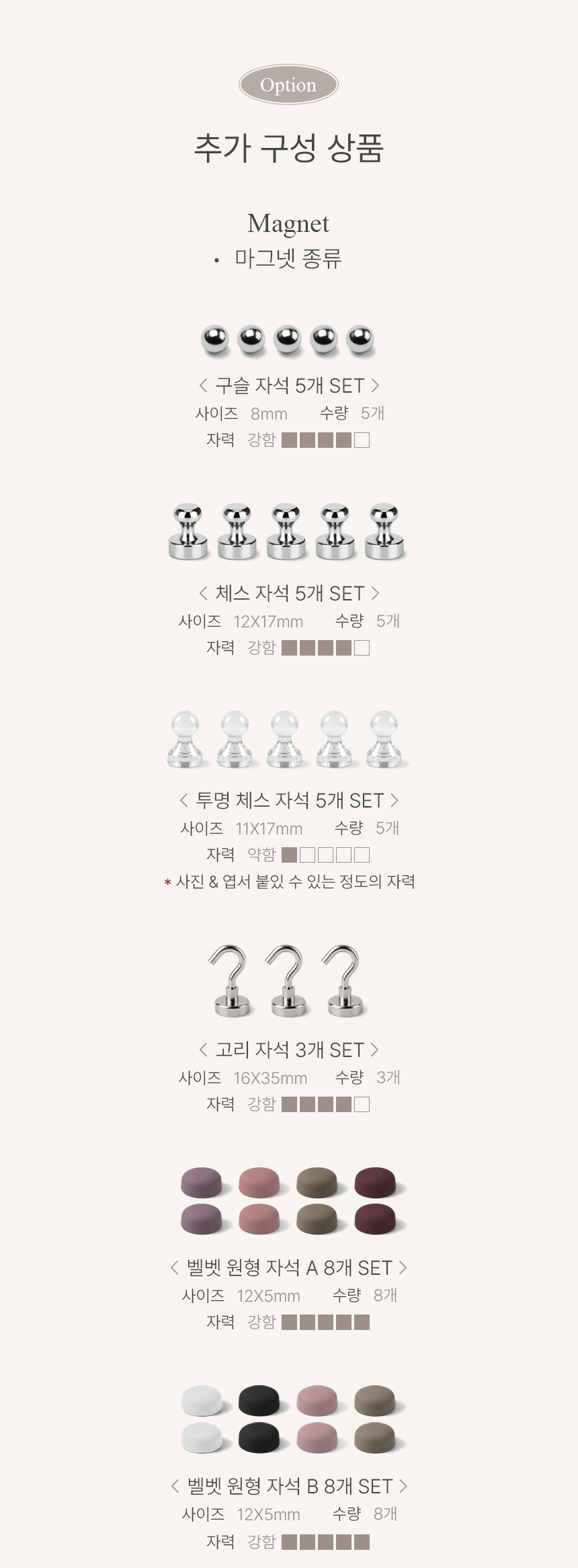 모린 디스플레이 인테리어 시트 자석 액자