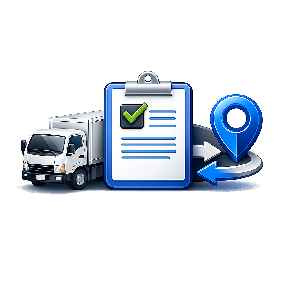 1톤용달 기사 서류 접수