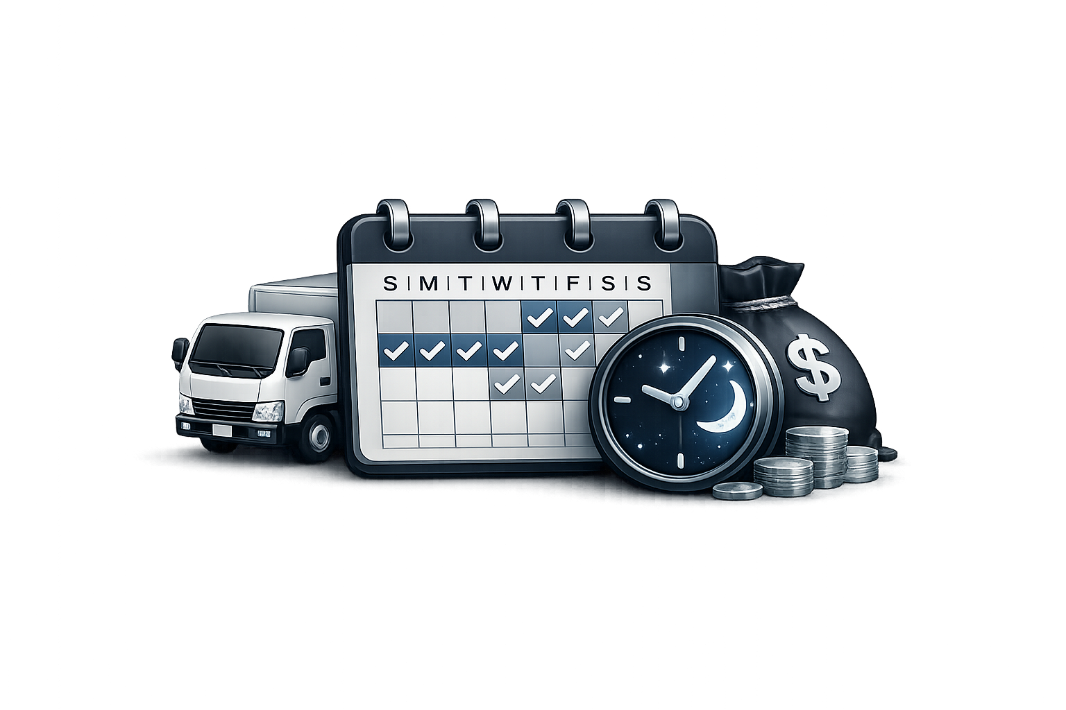 1톤용달 기사 부업, 투잡 가능