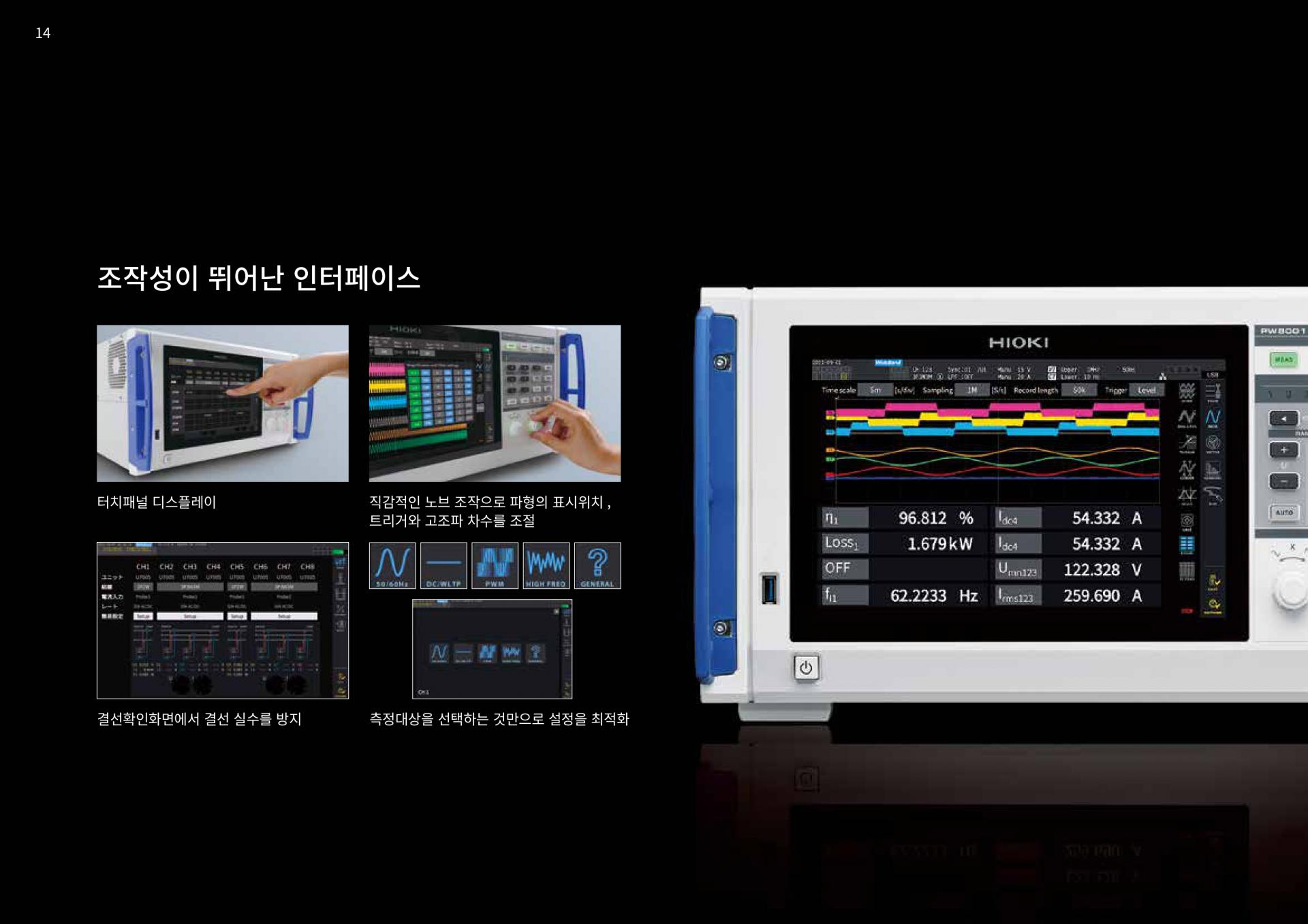HIOKI 히오키 PW8001 파워 아날라이저 (가격문의)