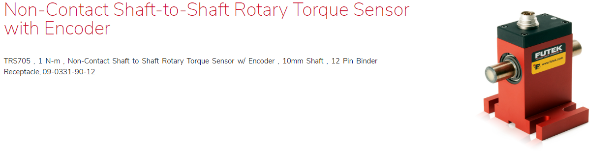 퓨텍 FUTEK TRS705 | Non-Contact Shaft-to-Shaft Rotary Torque Sensor with ...