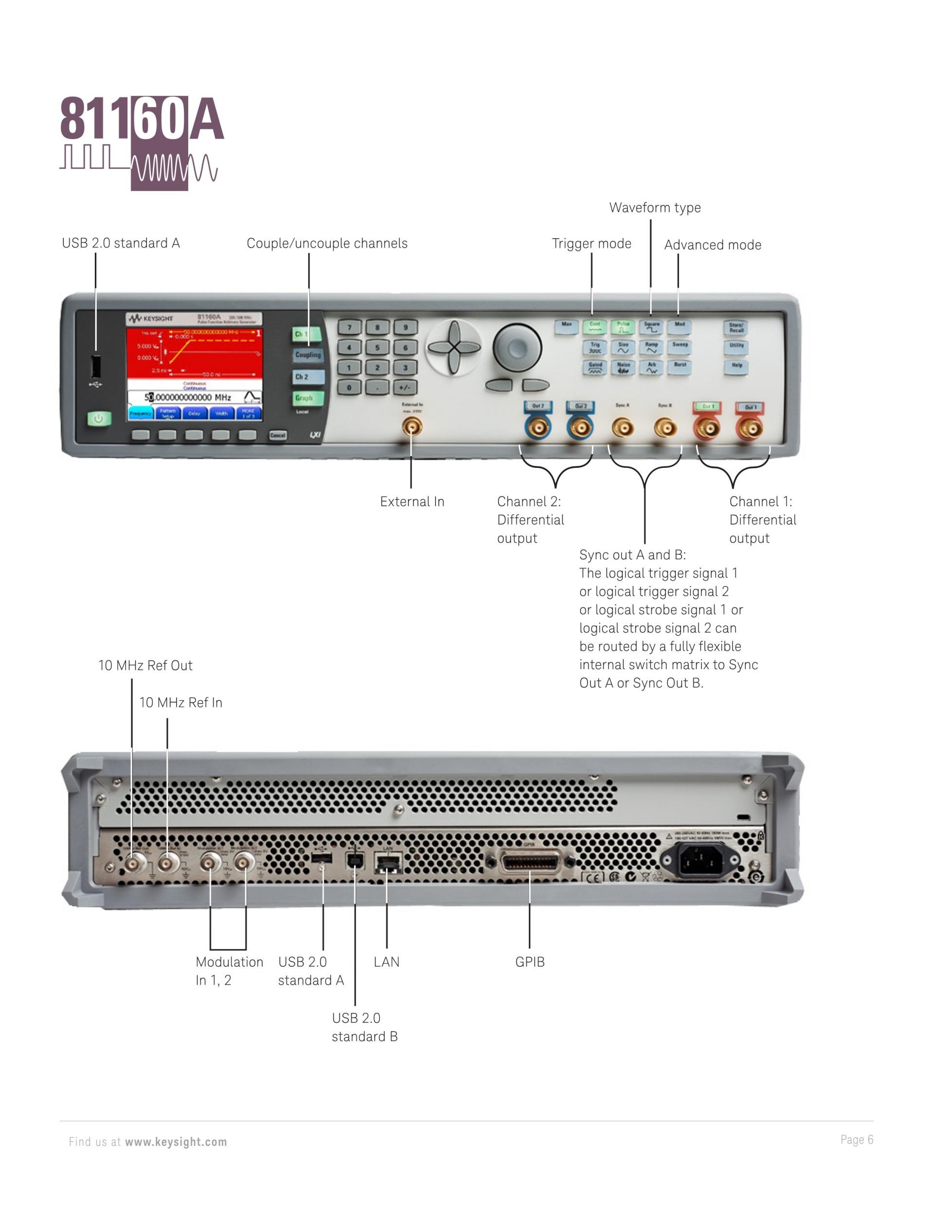 KEYSIGHT 키사이트 81150A | 펄스 함수 임의 노이즈 발생기 (가격문의)