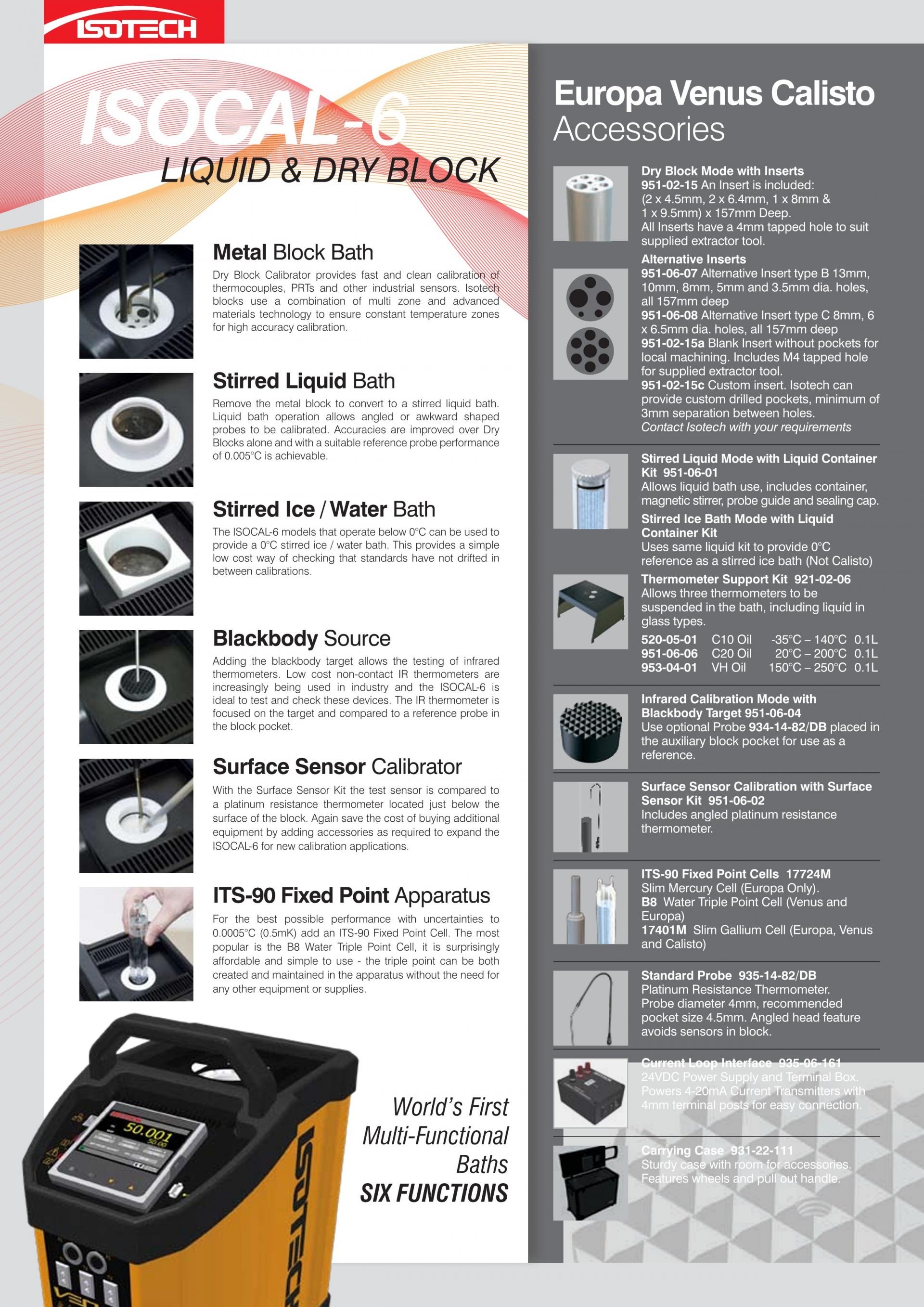 아이소텍 ISOTECH Venus 4951 저온 드라이블럭/배스 (-35~140℃) - 가격문의 – 굿맨시스템