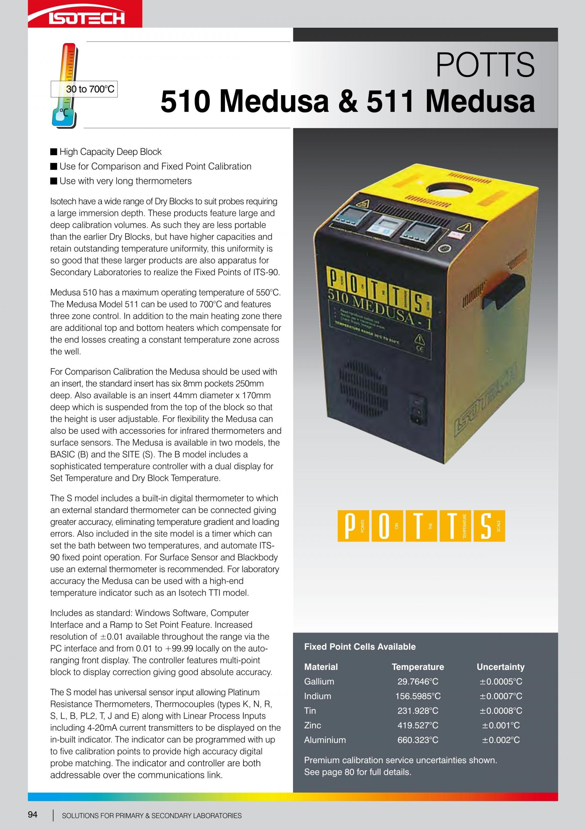 아이소텍 ISOTECH Medusa 510 511 드라이블럭 (550℃/700℃) - 가격문의 – 굿맨시스템 (가격문의)