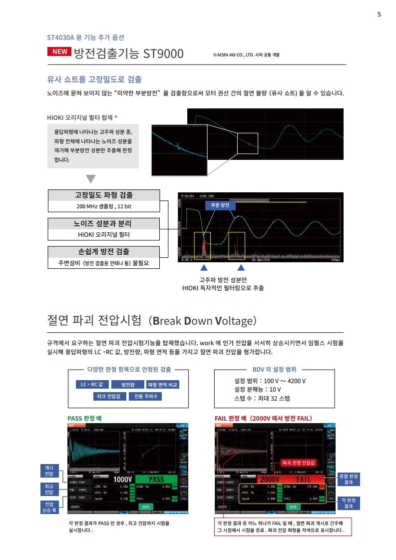 히오키 HIOKI ST4030A 임펄스 권선 시험기 – 굿맨시스템 (가격문의)