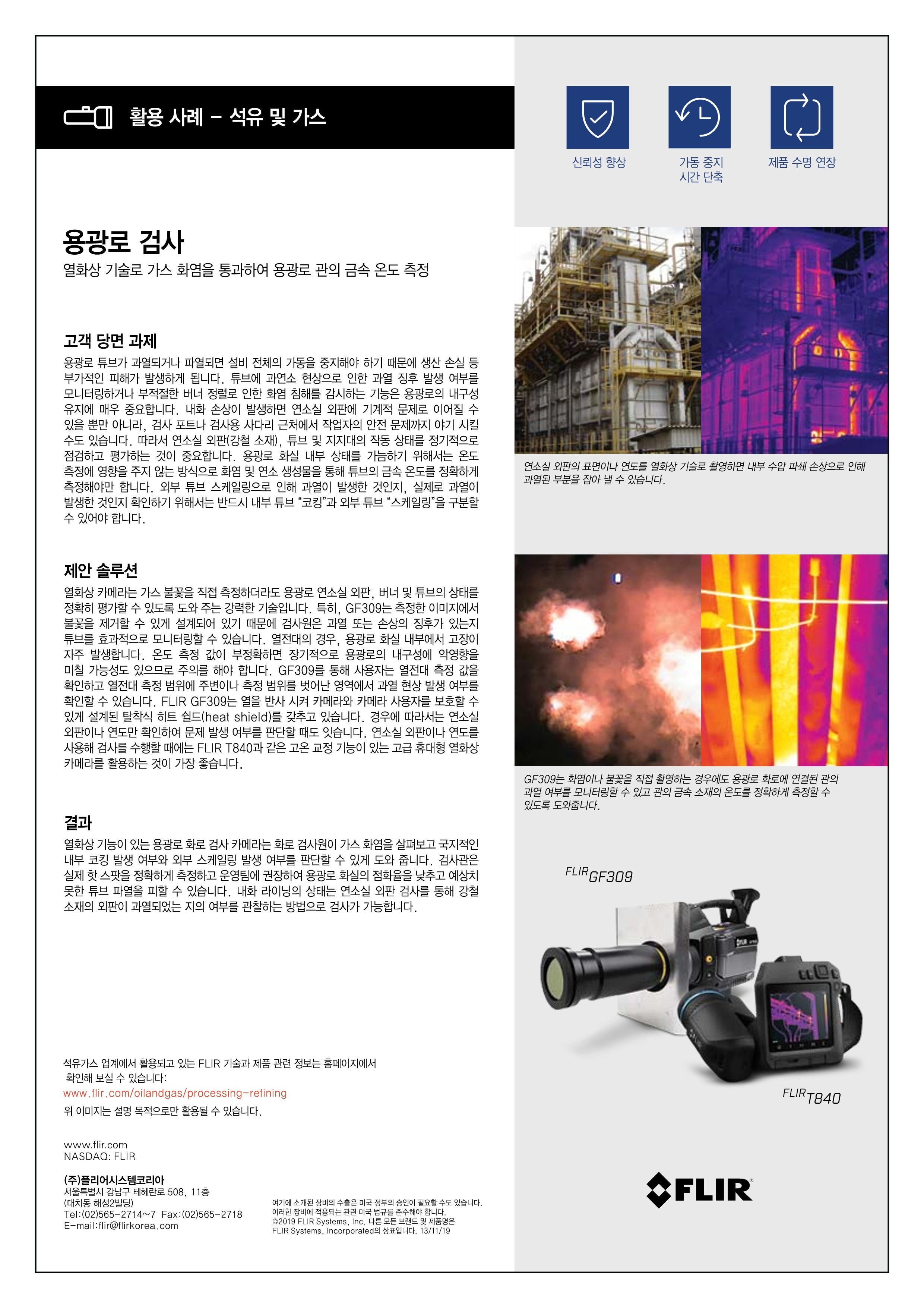 플리어 FLIR GF309 – 굿맨시스템 열화상 카메라 ()