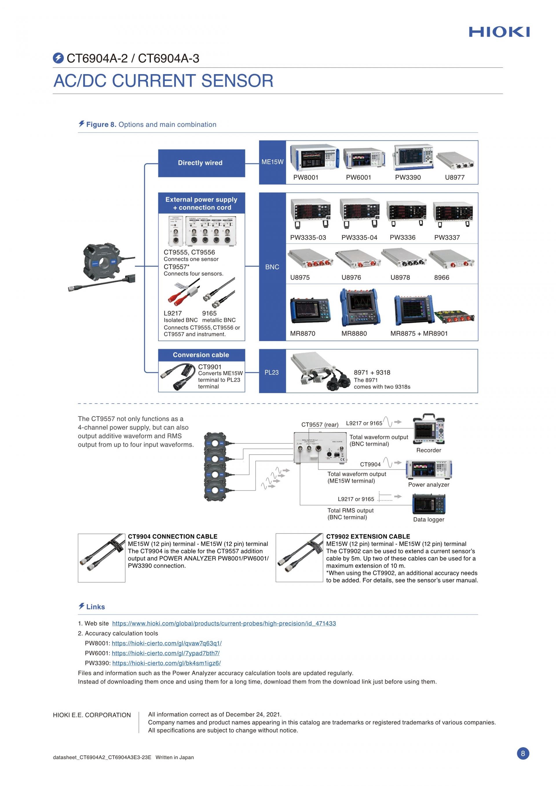 히오키 HIOKI CT6904A-2 & CT6904A-3 AC/DC 커런트 센서 – 굿맨시스템 (가격문의)