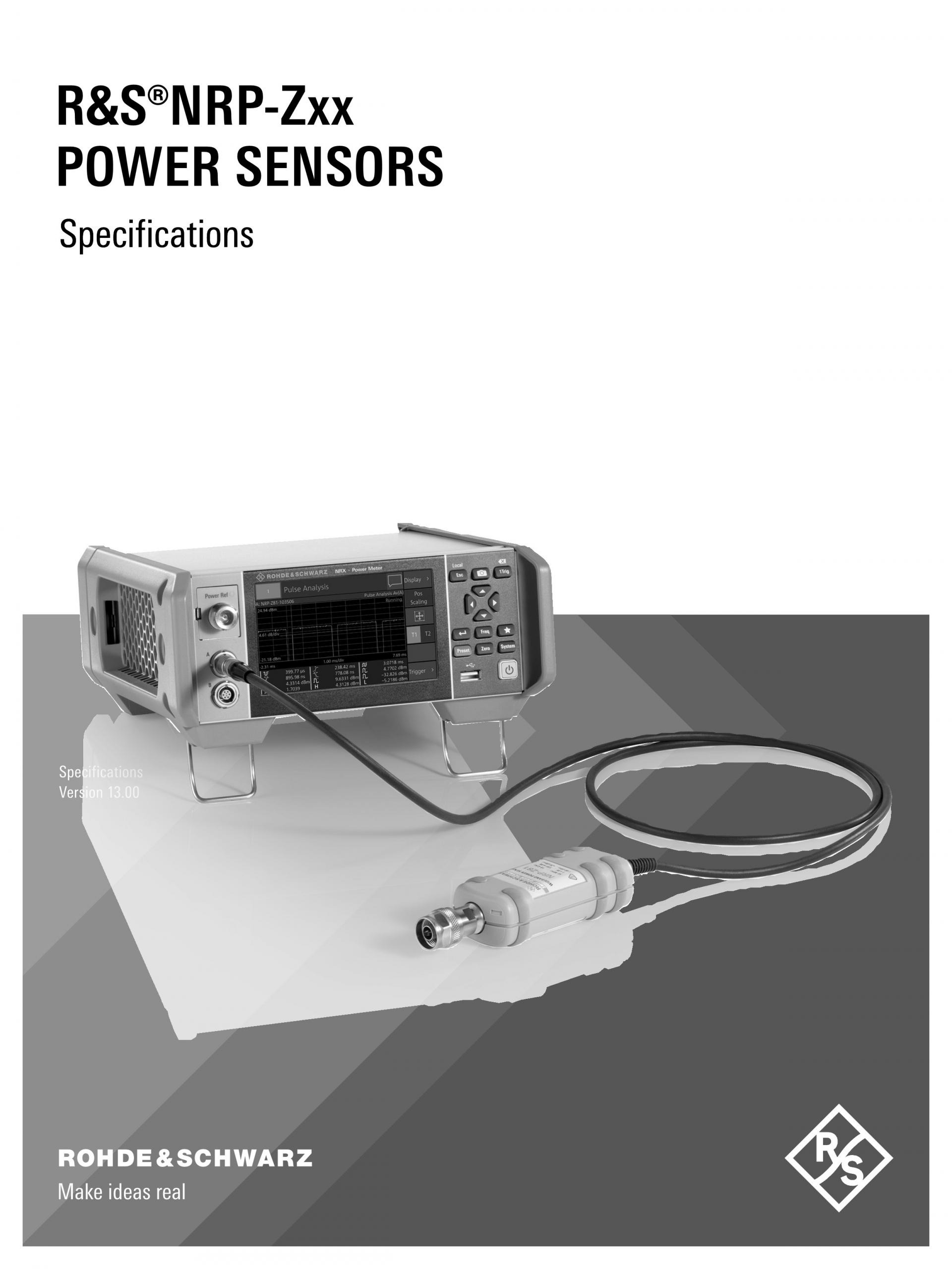 ROHDE & SCHWARZ 로데슈바르츠 로데슈바르즈 NRP-Z 2-path 다이오드 파워 센서 (가격문의) – 굿맨시스템