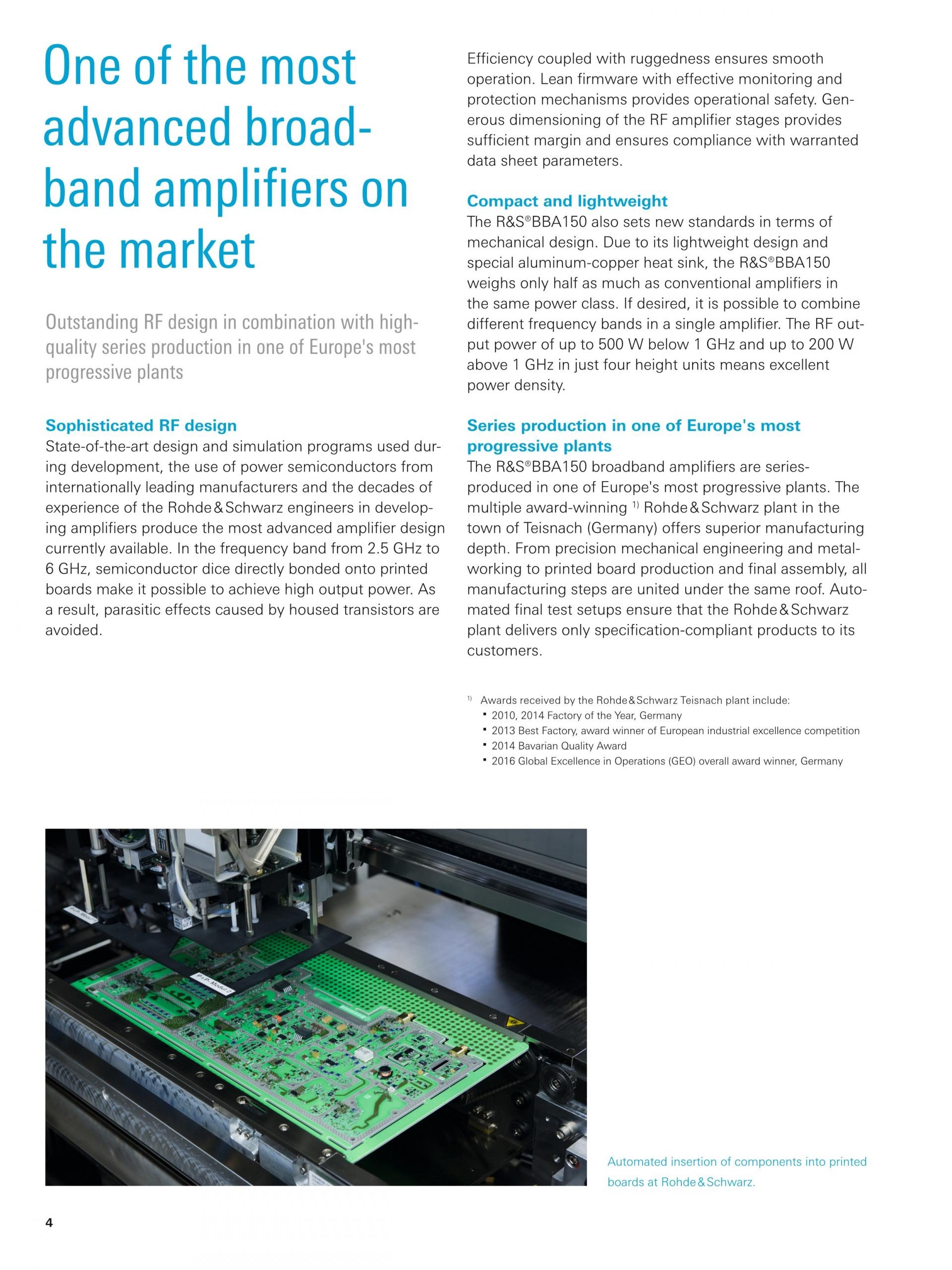 ROHDE & SCHWARZ 로데슈바르츠 로데슈바르즈 BBA150 광대역 증폭기 (가격문의)