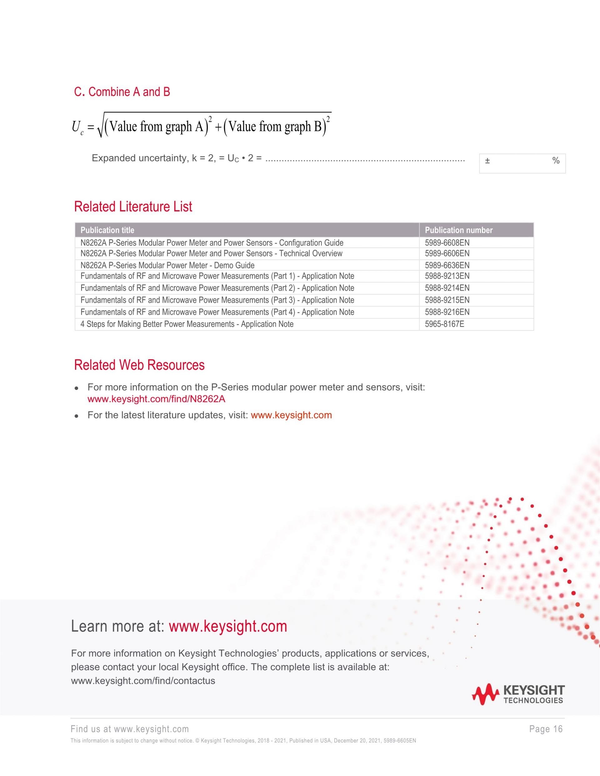 KEYSIGHT 키사이트 N8262A P시리즈 모듈러 파워 미터 (LXI-C 호환)
