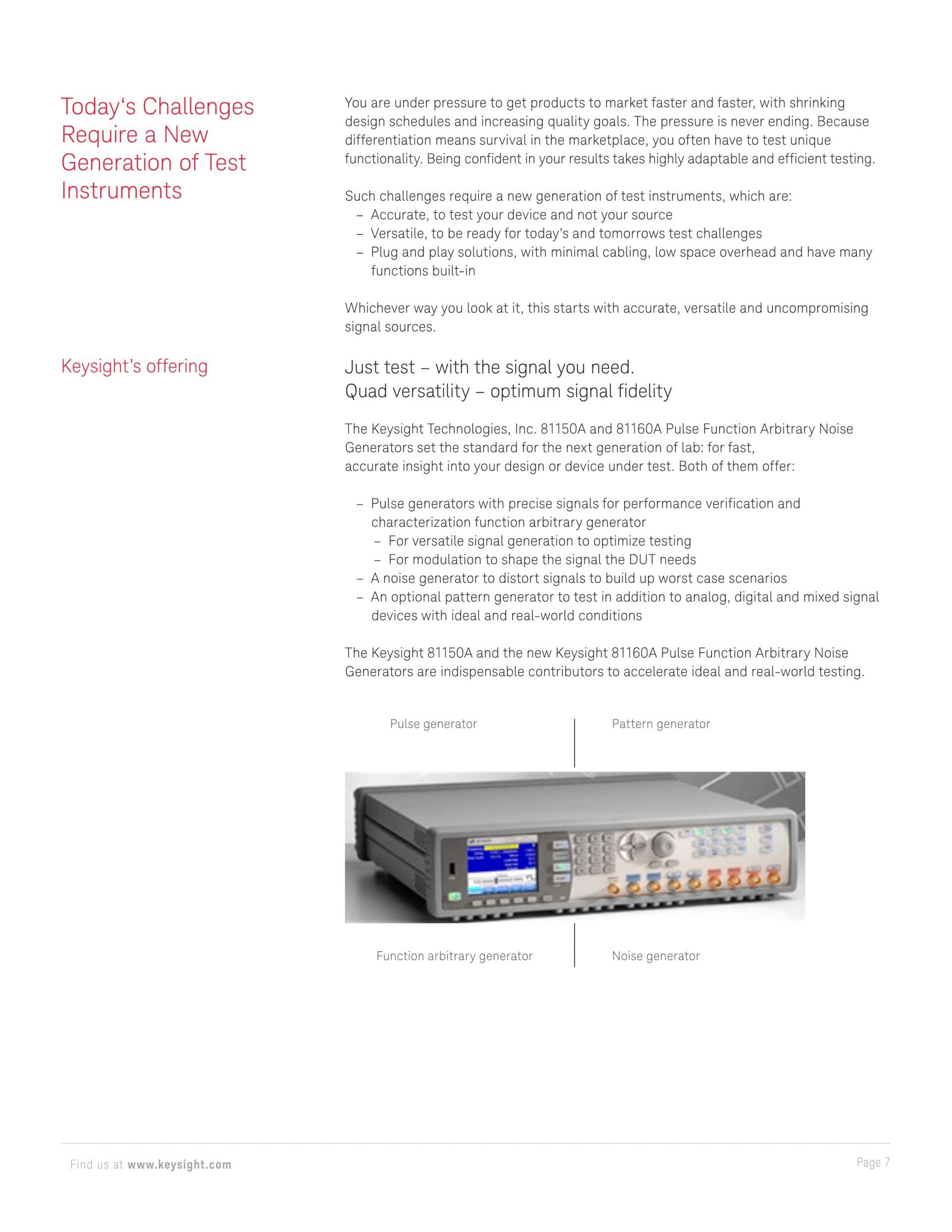 KEYSIGHT 키사이트 81150A | 펄스 함수 임의 노이즈 발생기 (가격문의)