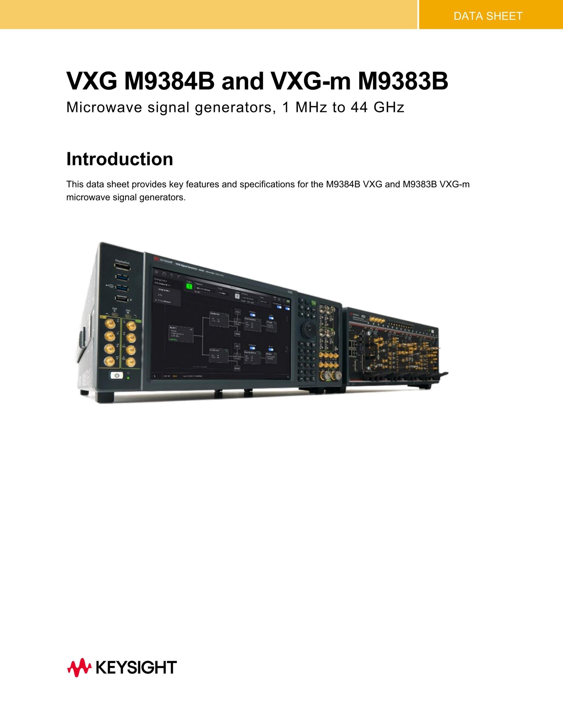 키사이트 KEYSIGHT M9383B VXG-m 마이크로파 신호 발생기 – 굿맨시스템 (가격문의)