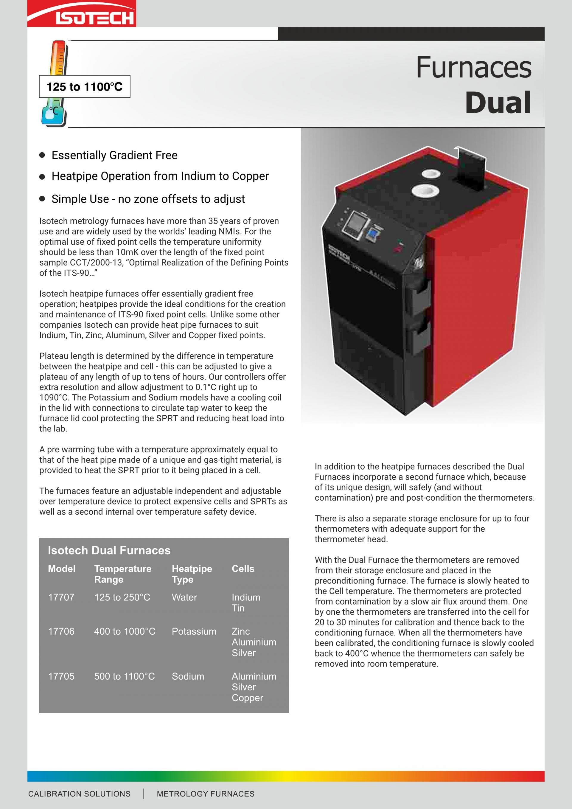 아이소텍 ISOTECH 17705 17706 17707 DUAL & 17702 W P S HEAT PIPE FURNACES – 굿맨시스템 (가격문의)