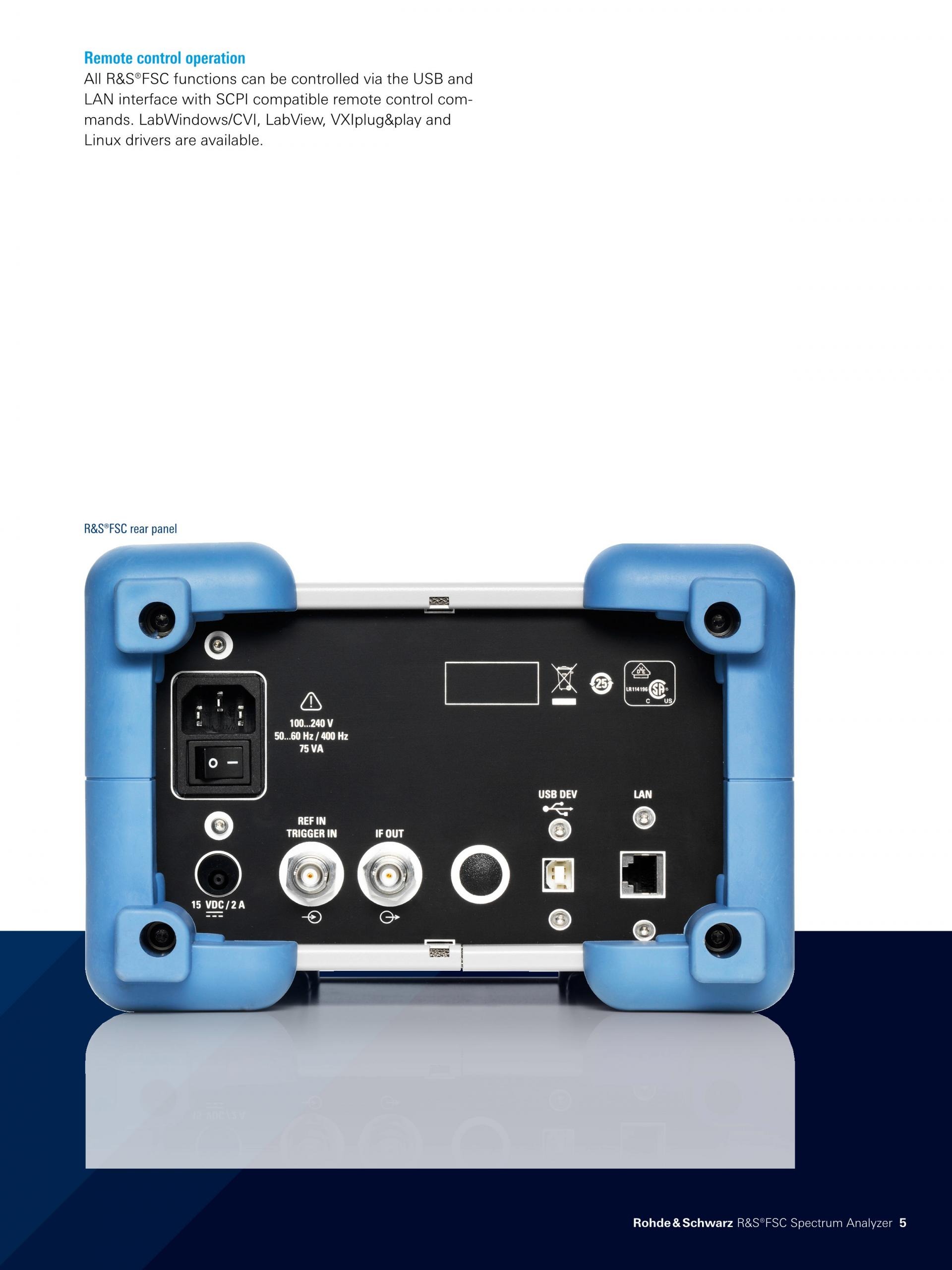 ROHDE & SCHWARZ 로데슈바르츠 로데슈바르즈 - FSC 스펙트럼 분석기 (가격문의)