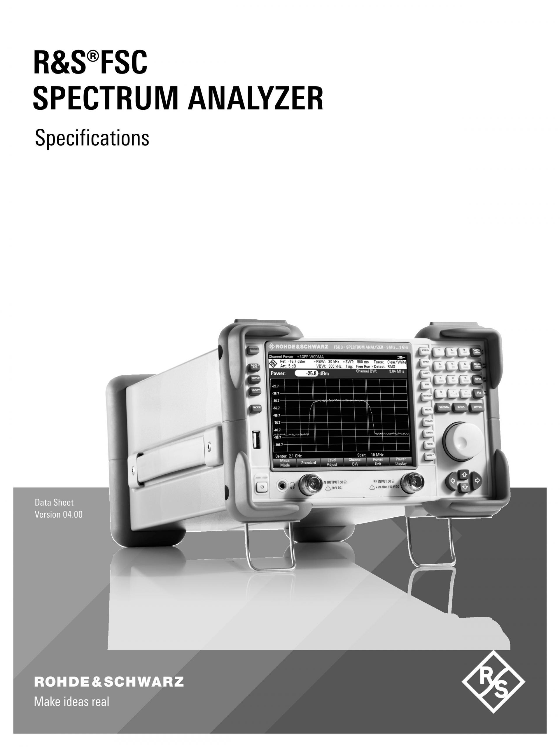 ROHDE & SCHWARZ 로데슈바르츠 로데슈바르즈 - FSC 스펙트럼 분석기 (가격문의)
