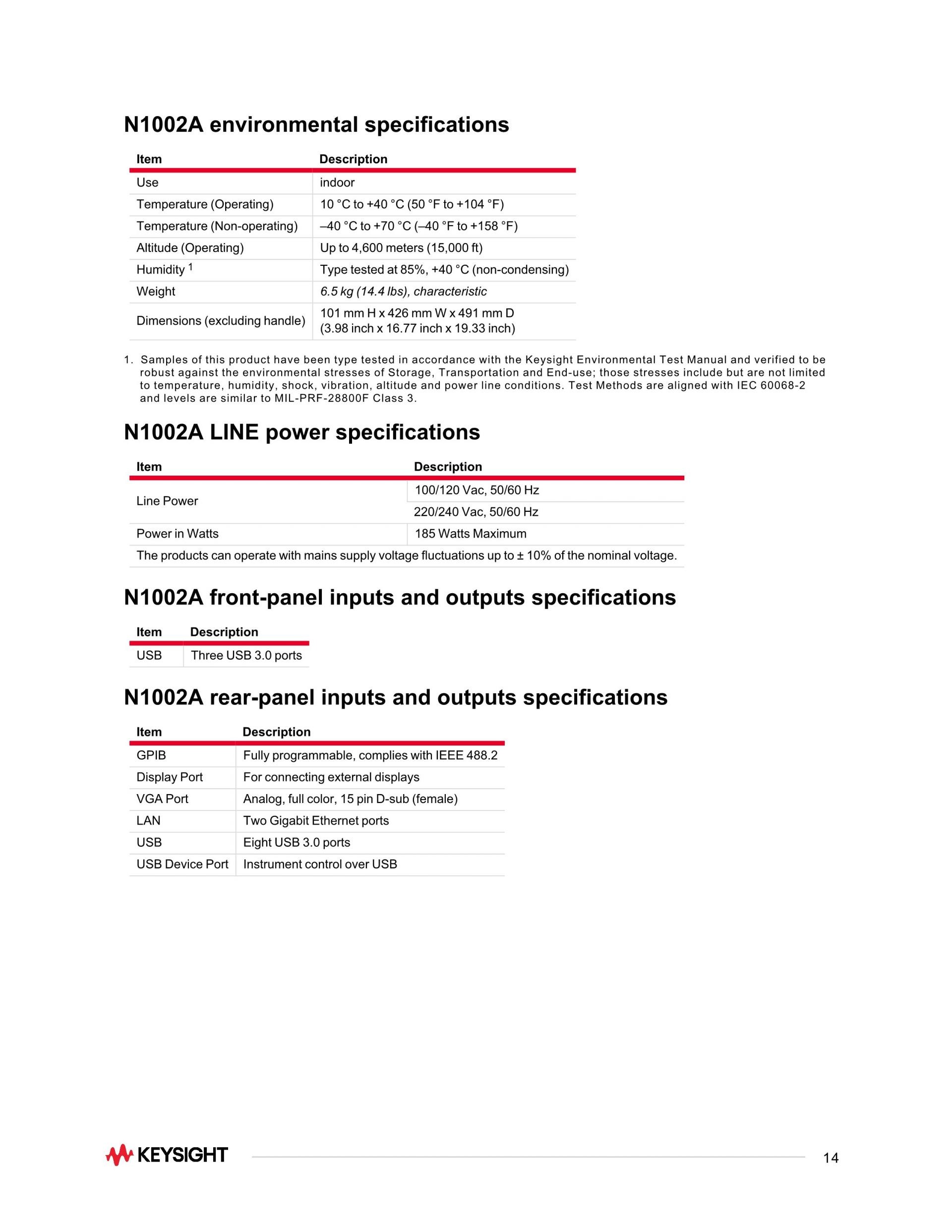 키사이트 KEYSIGHT N1000A DCA-X 광대역폭 오실로스코프 메인프레임 (가격문의)