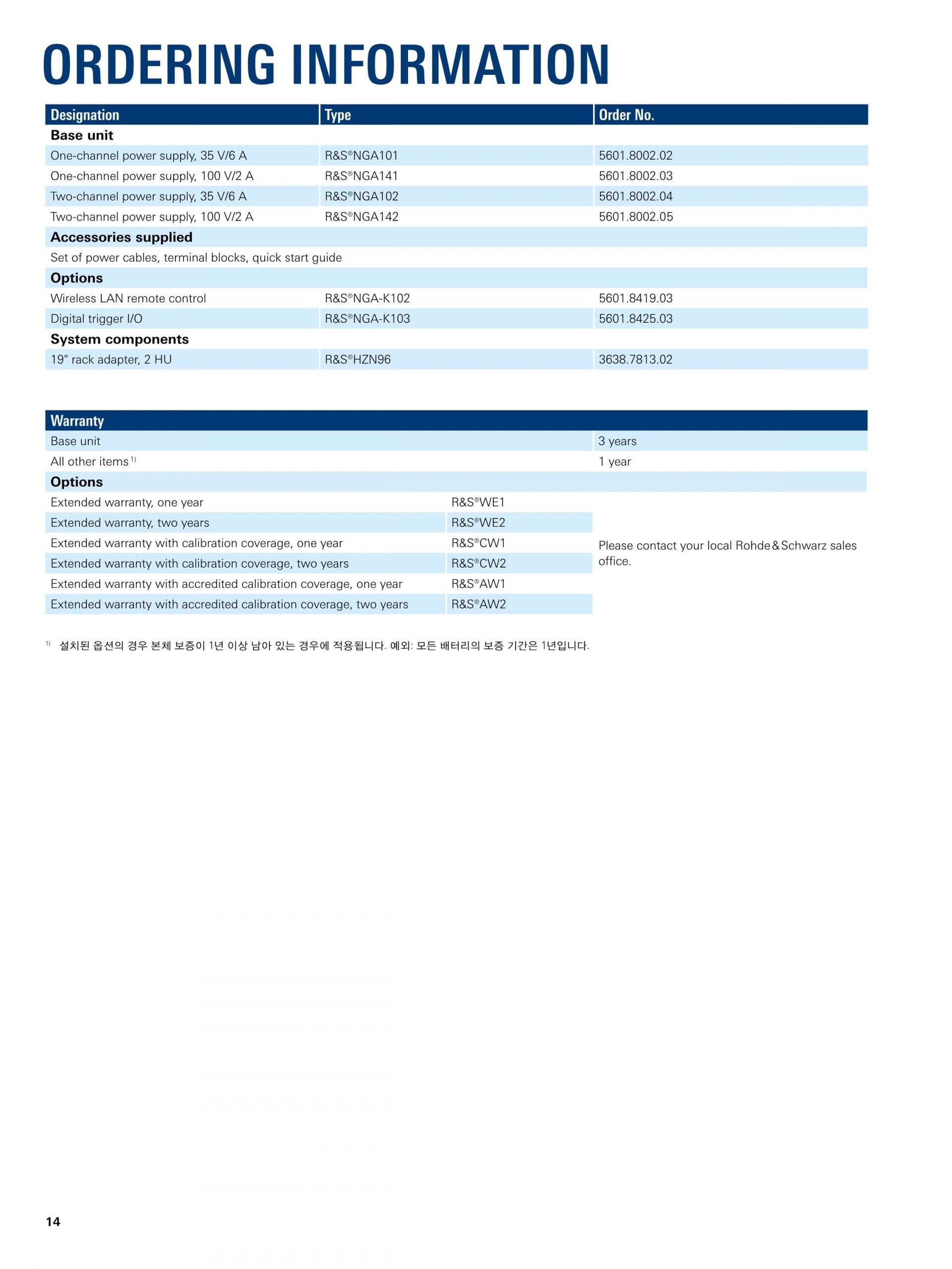로데슈바르즈 ROHDE & SCHWARZ NGA101 파워 서플라이 (가격문의)