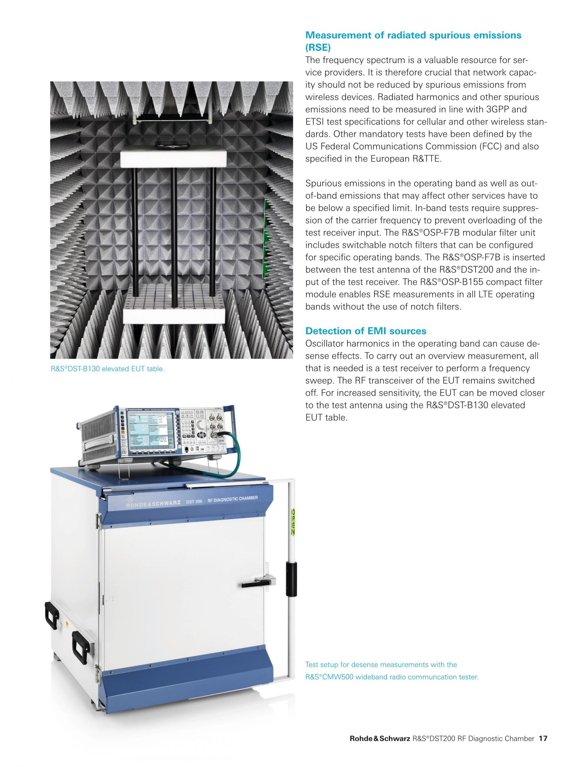 ROHDE & SCHWARZ 로데슈바르츠 로데슈바르즈 DST200 RF 진단 챔버 – 굿맨시스템 (가격문의)