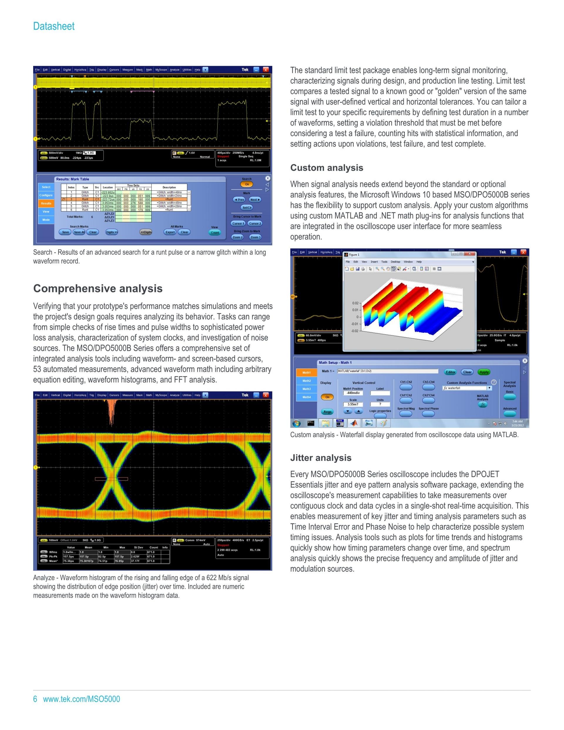 TEKTRONIX 텍트로닉스 MSO5054B 오실로스코프 (가격문의)