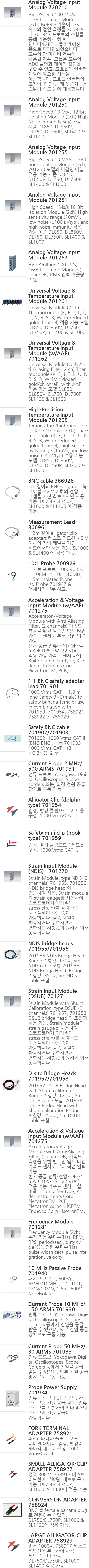요꼬가와 YOKOGAWA SL1000 고속 데이터 로거 – 굿맨시스템 (가격문의)