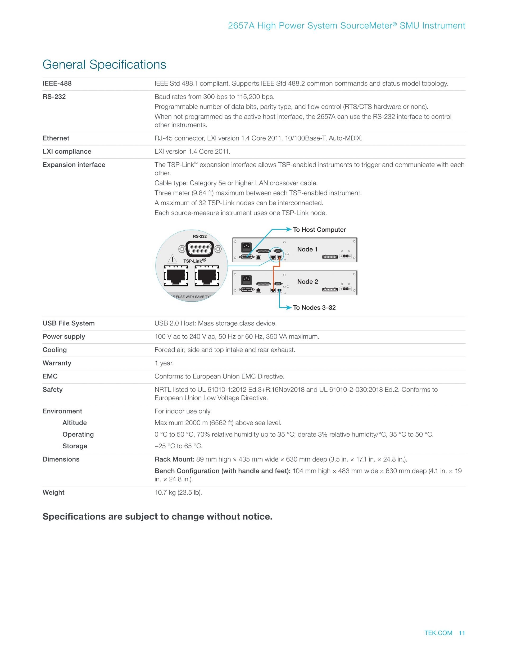 텍트로닉스 키슬리 TEKTRONIX Keithley 2651A 고전력 SourceMeter® SMU (가격문의)