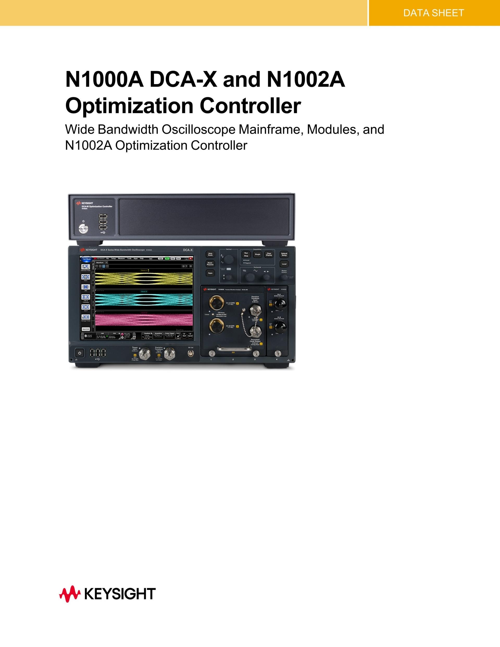 키사이트 KEYSIGHT N1000A DCA-X 광대역폭 오실로스코프 메인프레임 (가격문의)