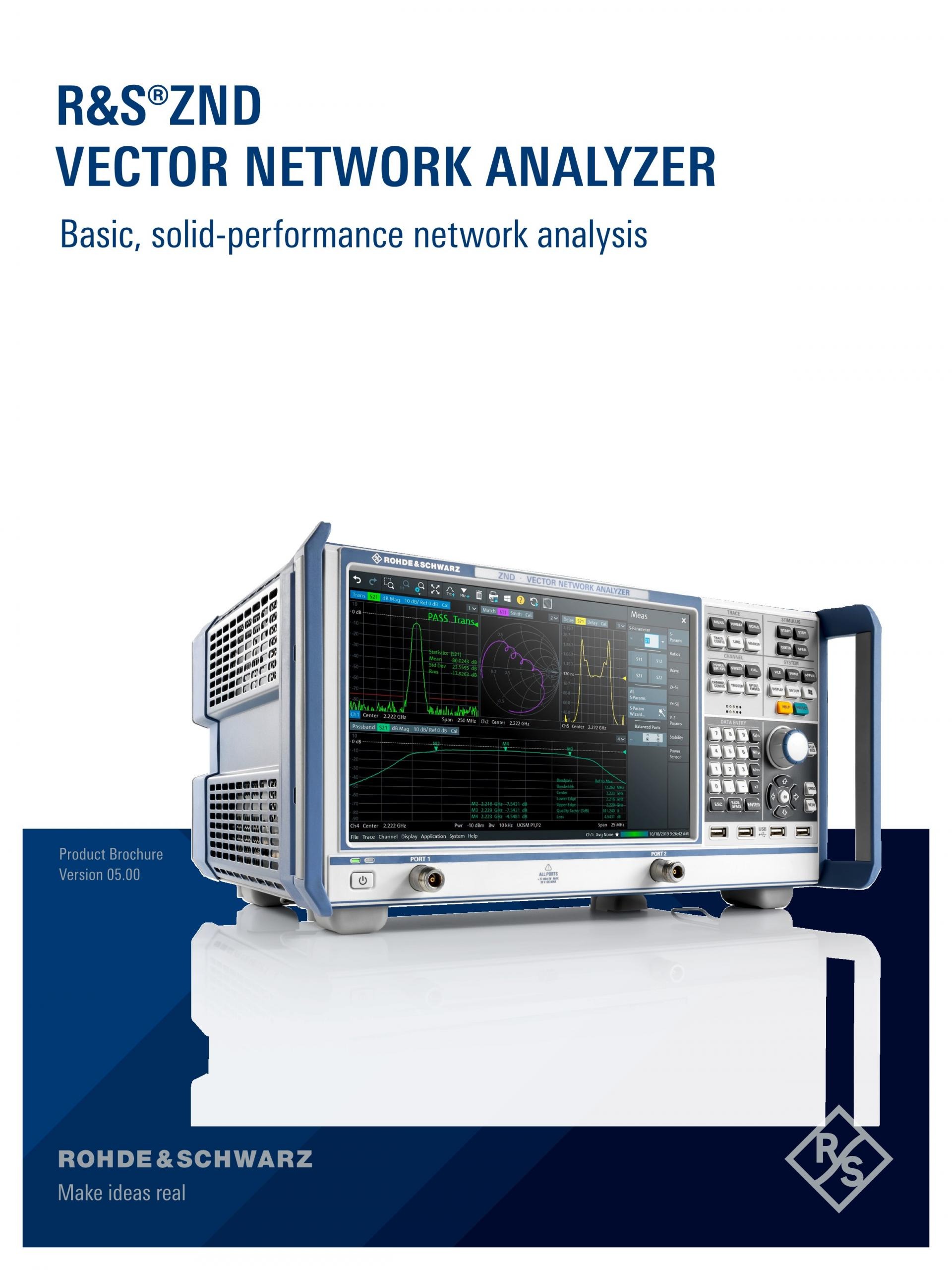 ROHDE & SCHWARZ 로데슈바르츠 로데슈바르즈 ZND 벡터 네트워크 분석기 (가격문의) - 굿맨